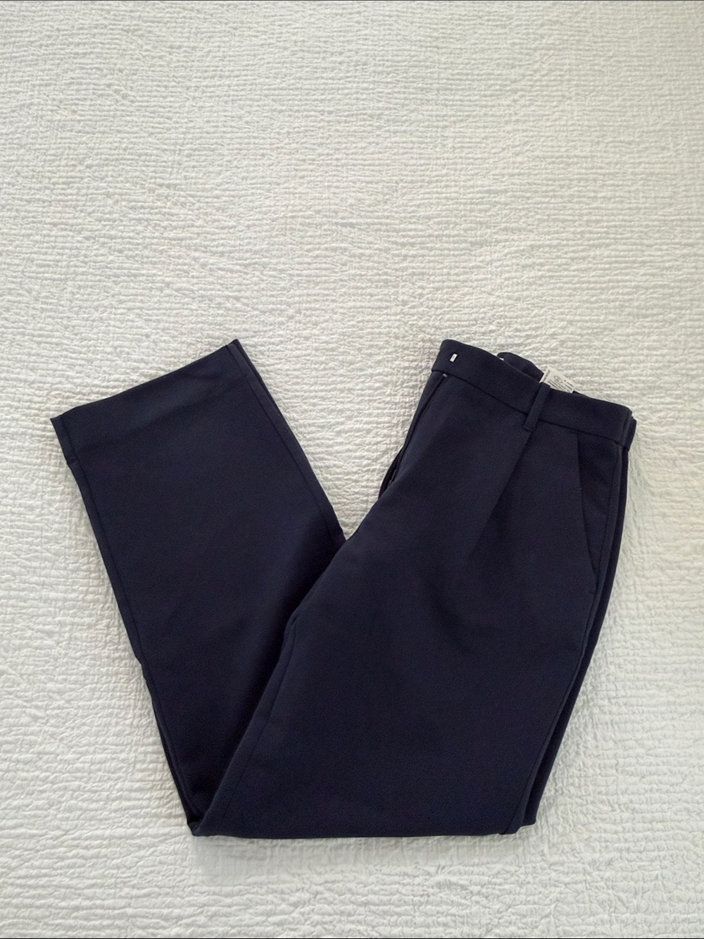 Abercrombie Classic Navy Tailored Trousers